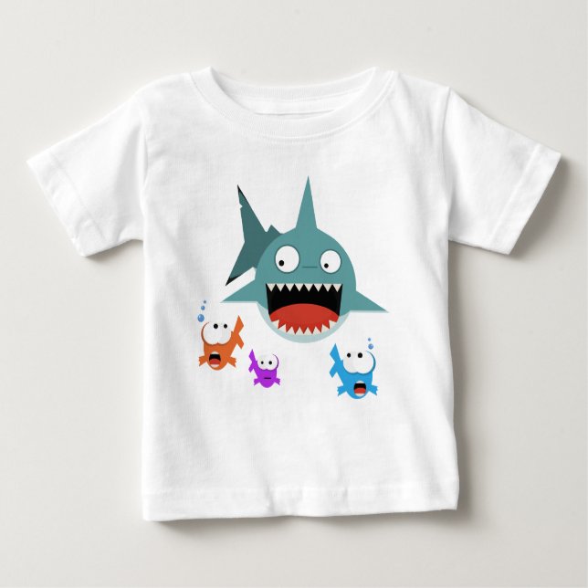 Shark Fun Infant T-Shirt (Front)