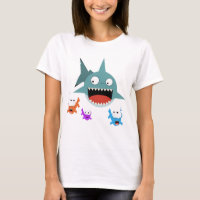 Shark Fun Ladies Tank Top