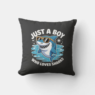 Shark Funny Quote Cushion