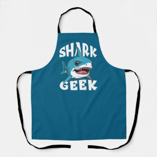 Shark Geek - Cute Design for Shark Lovers Apron