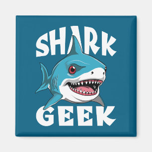 Shark Geek - Cute Design for Shark Lovers Magnet