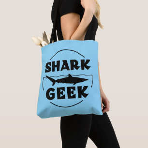 Shark Geek Design For Shark Lovers Tote Bag
