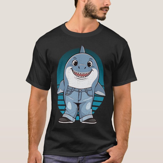 Shark Genes 1 T-Shirt (Front)