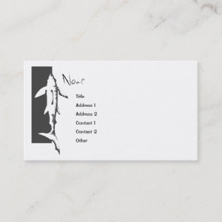 Shark Graphic Business Card