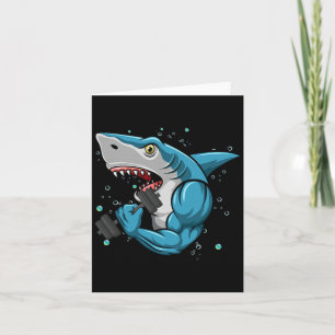 Shark Gym Powerlifting Weightlifting Bodybuilding  Card
