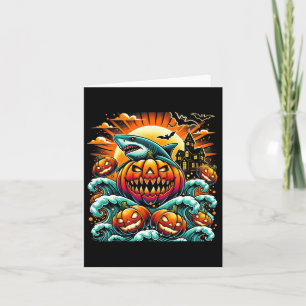Shark Halloween  Card