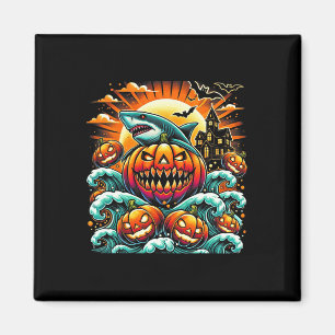 Shark Halloween Magnet