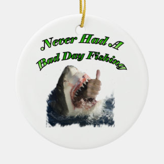 Shark hand ceramic ornament
