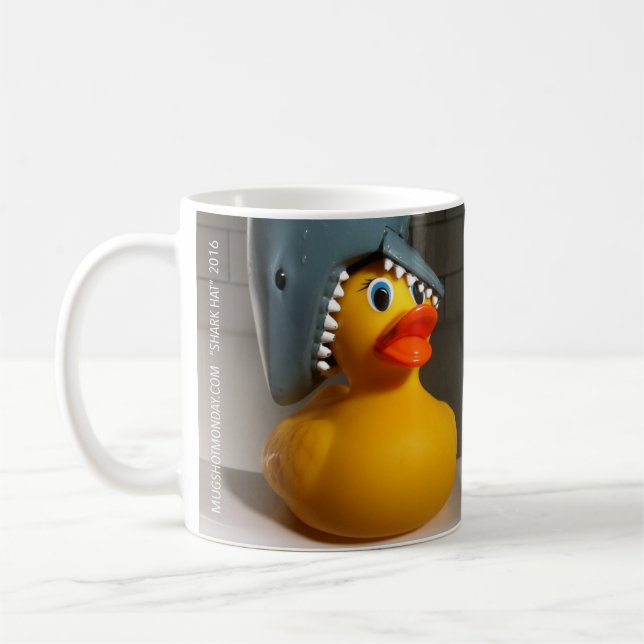 Shark Hat Coffee Mug (Left)