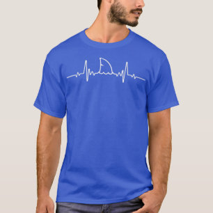 Shark Heartbeat Shark LoversFinOcean Animal T-Shirt