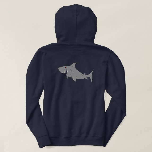 Shark Hoodie (Design Back)