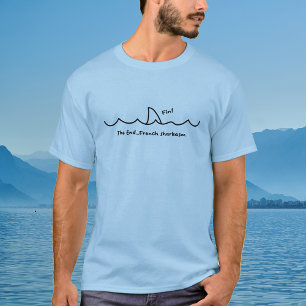Shark Humour French Sarcasm T-Shirt