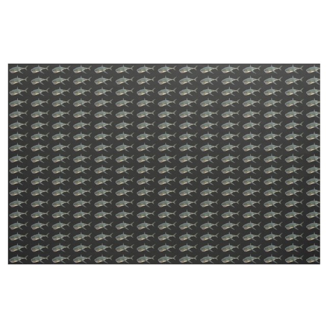 Shark Identification Chart Labelled Fabric (Yard)