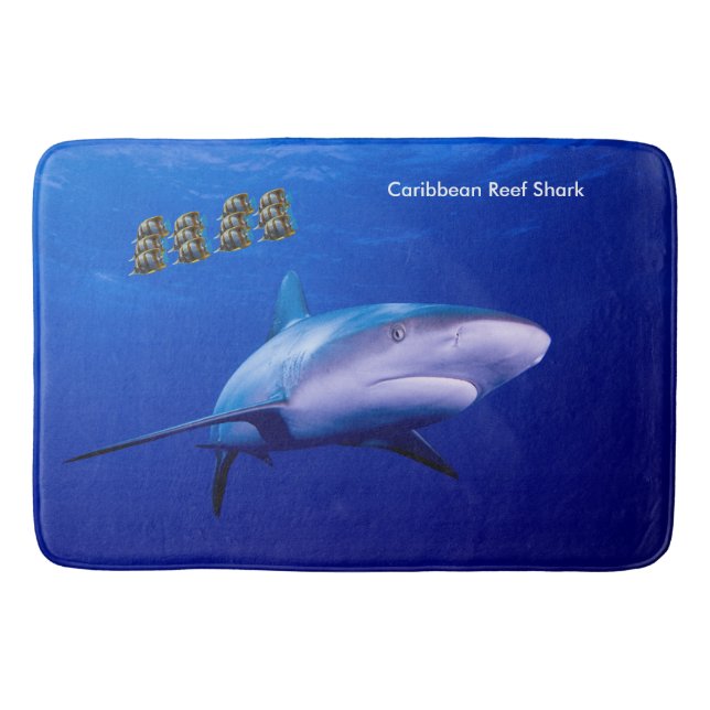Shark image for Large-Bath-Mat Bath Mat (Front)