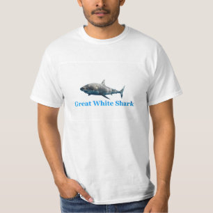 Shark image for men's-t-shirt T-Shirt