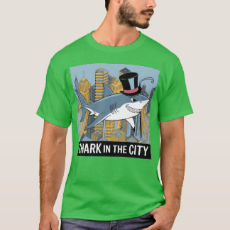 Shark in the City friends T-Shirt
