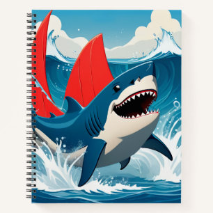 Shark in the Ocean Notebook