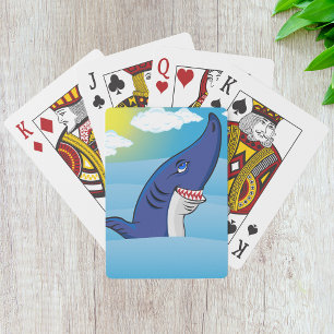 Shark In The Ocean Playing Cards