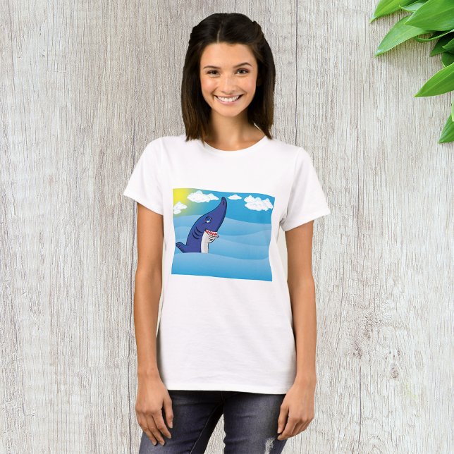 Shark In The Ocean T-Shirt (Creator Uploaded)