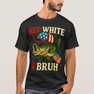 Shark jaws American flag T-Shirt