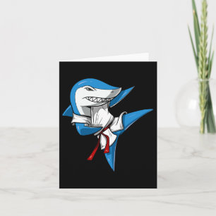 Shark Karate Martial Arts Kickboxing Jiu-jitsu Tae Card