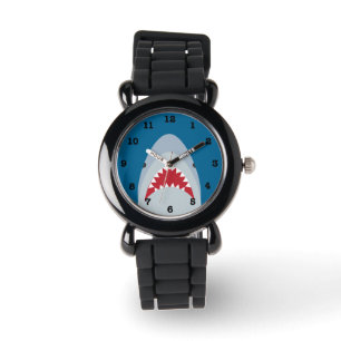 Shark Kids' Numbered Wrist Watch