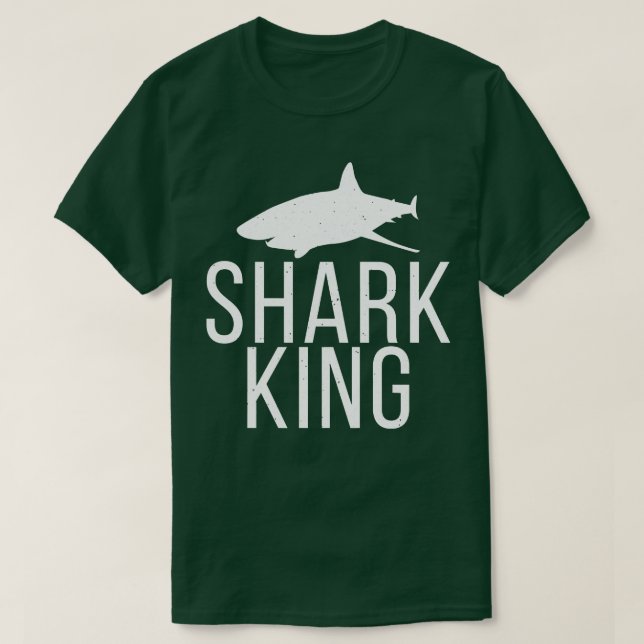 Shark King Shark Lover Pullover  (Design Front)