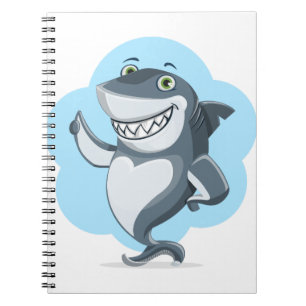 Shark Laughing Notebook