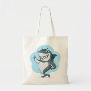Shark Laughing Tote Bag