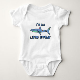 shark-littlebrother baby bodysuit
