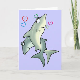 Shark Love Card