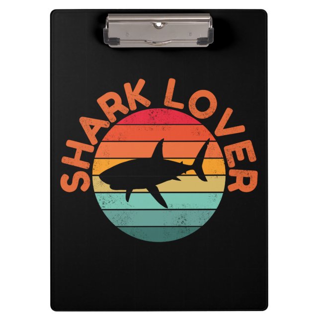 SHARK LOVER CLIPBOARD (Front)