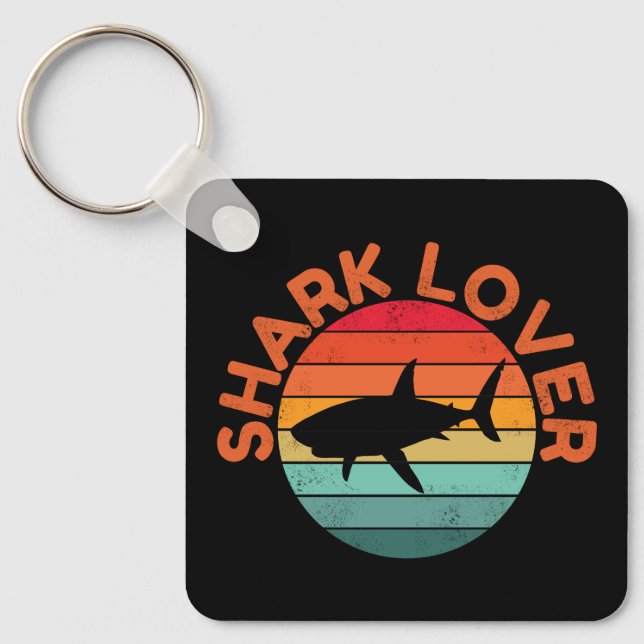 SHARK LOVER KEY RING (Front)
