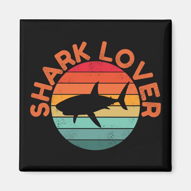 SHARK LOVER MAGNET (Front)