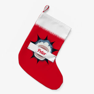 Shark Lover Small Christmas Stocking