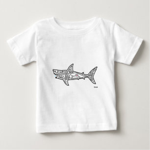 Shark Maze Baby T-Shirt