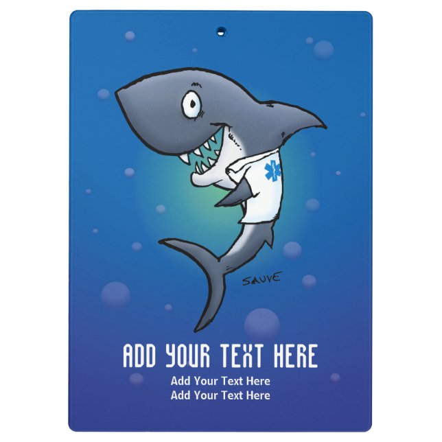 Shark Medical Healthcare Clipboard (Back)
