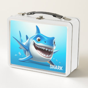 Shark Metal Lunch Box