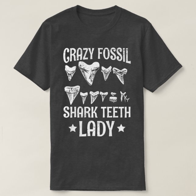 Shark Motiveth Collection Design For A Megalodon T T-Shirt (Design Front)