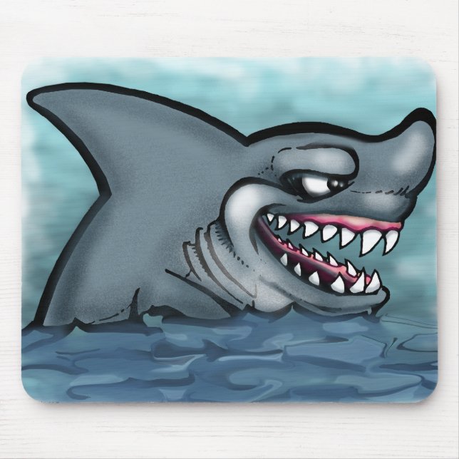 Shark Mouse Pad (Front)