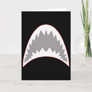 Shark Mouth Jaw Lazy Easy Costume For Halloween Pa Card