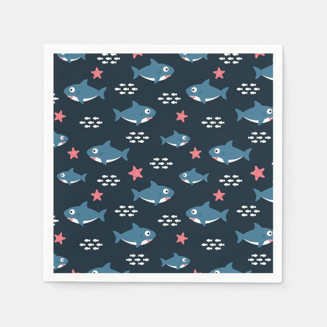 Shark Napkin (Front)