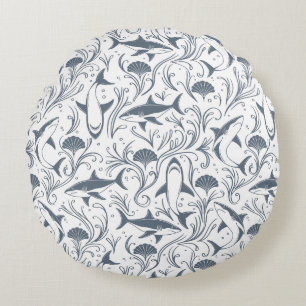 Shark Nouveau Round Cushion