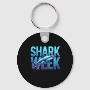 Shark Ocean Beach Scu Vacation Lover  Key Ring
