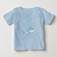 Shark or Mermaid Birthday T-shirt Boy Shark