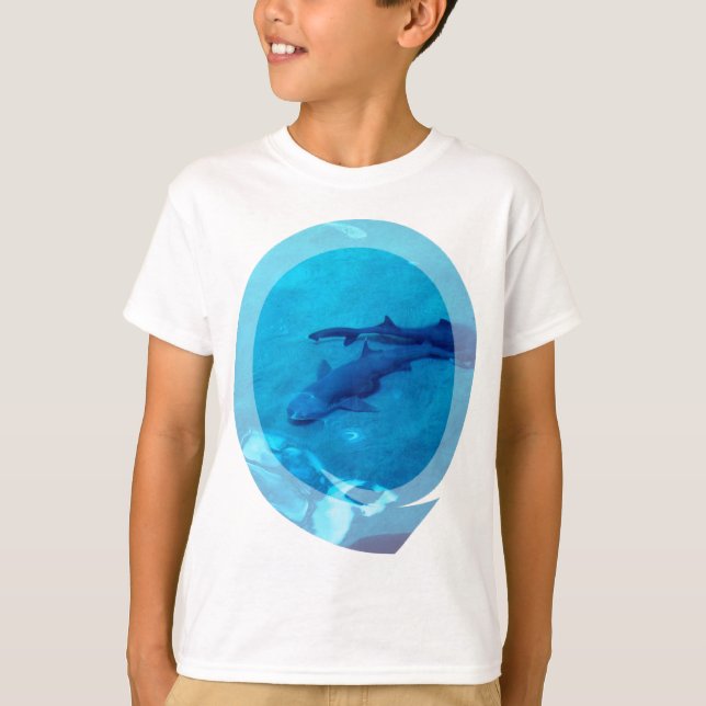 Shark Pair Kid's T-Shirt (Front)