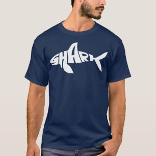 Shark Pattern Design For Ocean And Scuba Diving Lo T-Shirt