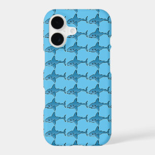 Shark Pattern - iPhone 7, Barely There