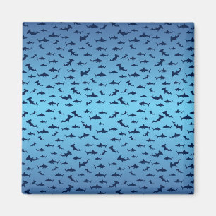 Shark PAttern Magnet