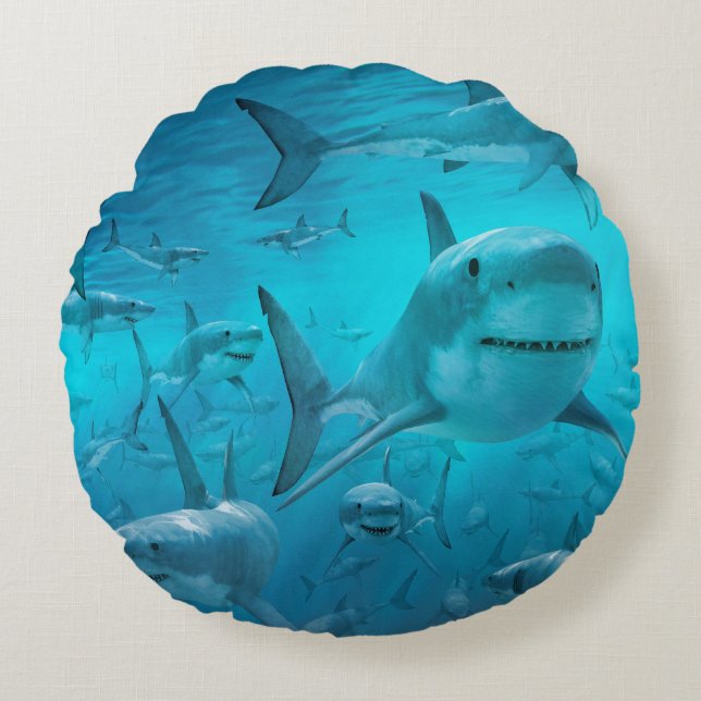 shark pillow (Front)